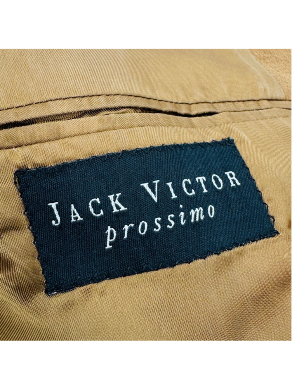 Loro Piana Cashmere Jack Victor Tan Brown Sagewood Blazer 41R - Picture 5 of 12